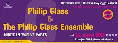 Koncert Philipa Glasse se blíží Koncert Philipa Glasse se blíží