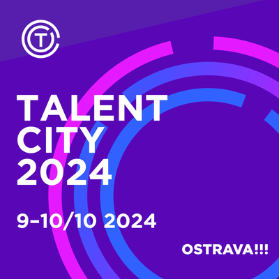 Grafický plakát ke konferenci Talent City