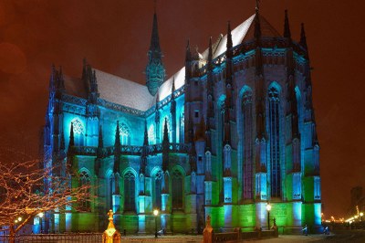 Na snímku: Rekonstruovaný Dóm sv. Alžběty. Foto: Peter Uhrín