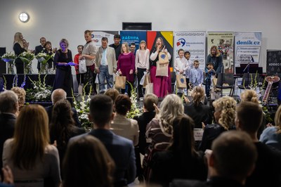 Slavnostní vyhlášení Křišťálového kamínku 2025. Foto: Jiří Zerzoň