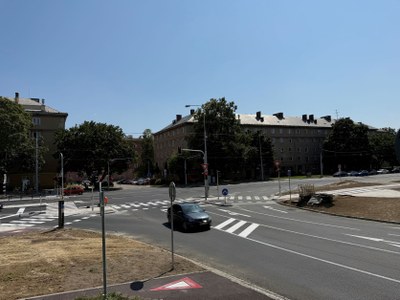 Křižovatka u Fakultní nemocnice Ostrava. Foto: MMO