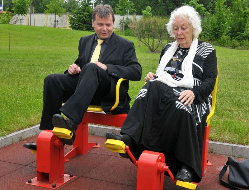 Ředitel R. Baran a jeho vzácný host