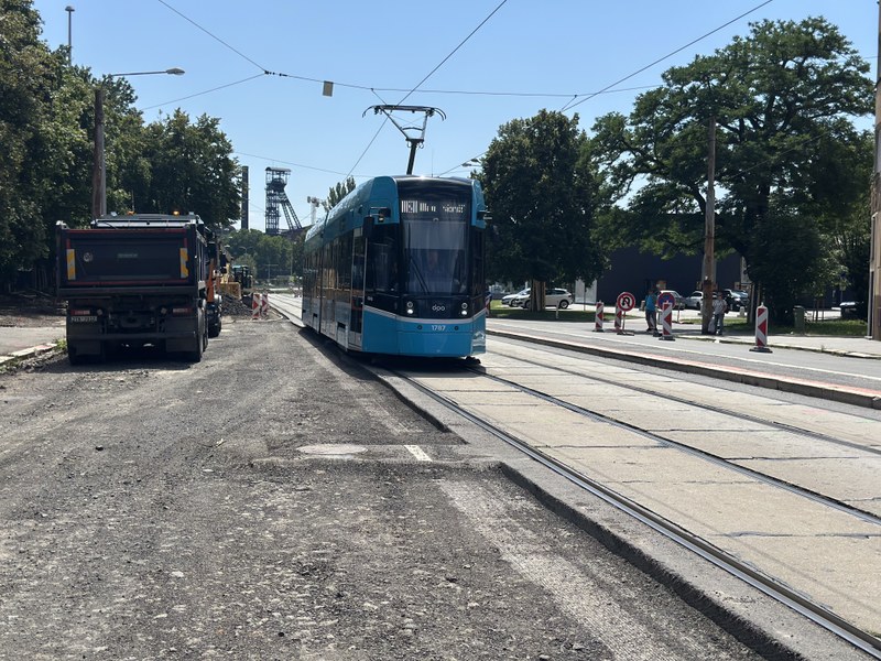Vítkovická ulice. Foto: DPO