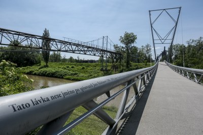 Lávka Jana Balabána. Foto: Adolf Horsinka