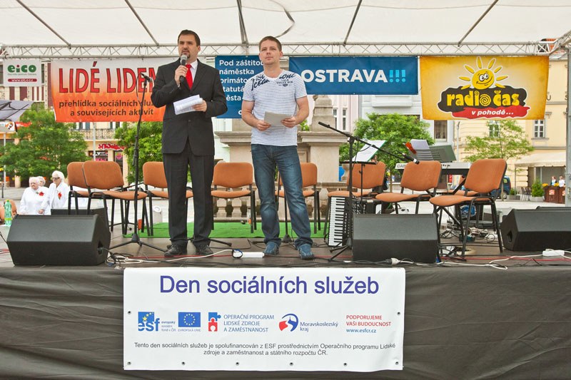 Náměstek primátora M. Štěpánek zahajuje 4. ročník Lidé lidem
