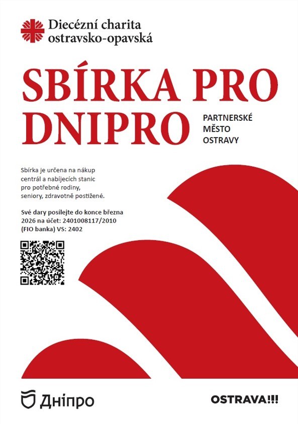 Lidé mohou pomoci ukrajinskému Dnipru