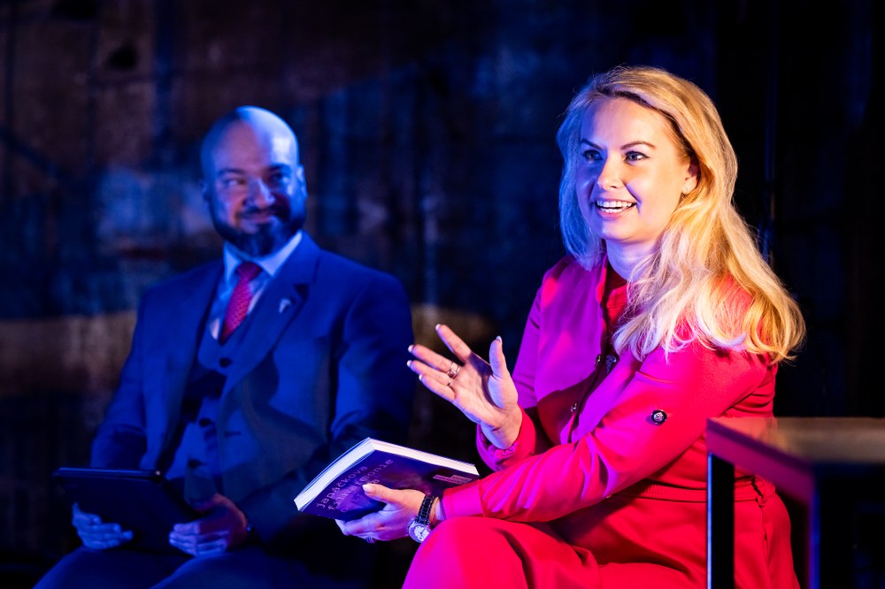 Náměstkyně primátora Lucie Baránková Vilamová na tiskové konferenci Janáčkovy filharmonie Ostrava. Ilustrační foto. Autor: Martin Kusyn Náměstkyně primátora Lucie Baránková Vilamová na tiskové konferenci Janáčkovy filharmonie Ostrava. Ilustrační foto. Autor: Martin Kusyn