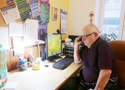 Vedoucí Linky důvěry Ostrava Svatopluk Antoš. Foto: MNO