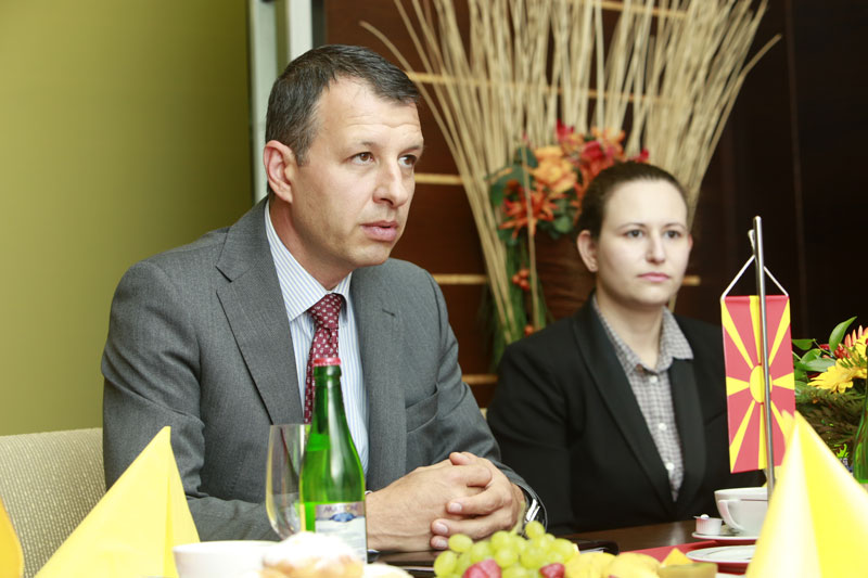 Velvyslanec Makedonské republiky v ČR Paskal Stojčeski. Foto: J. Zerzoň