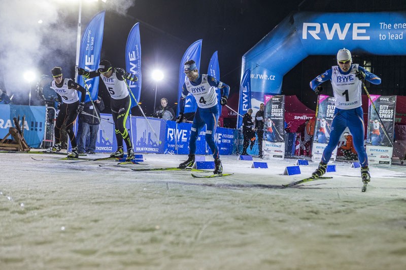 Lyžaři ovládli Dolní Vítkovice