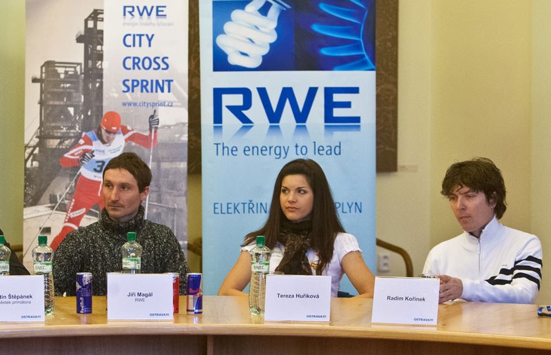 Hvězdy závodu: J. Magál, T. Huříková, R. Kořínek