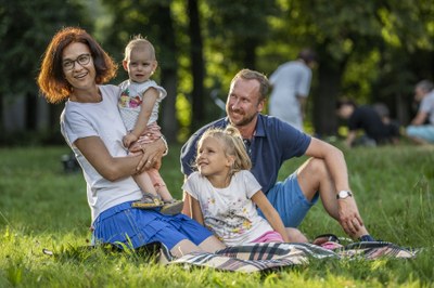 Rodina ve chvílích společného volna. Ilustrační foto. Autor: Jiří Zerzoň 