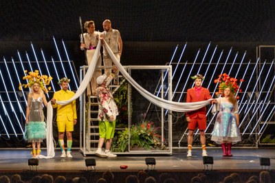 Mezi oblíbené kulturní akce patří také Letní shakespearovské slavnosti. Foto: Jiří Zerzoň