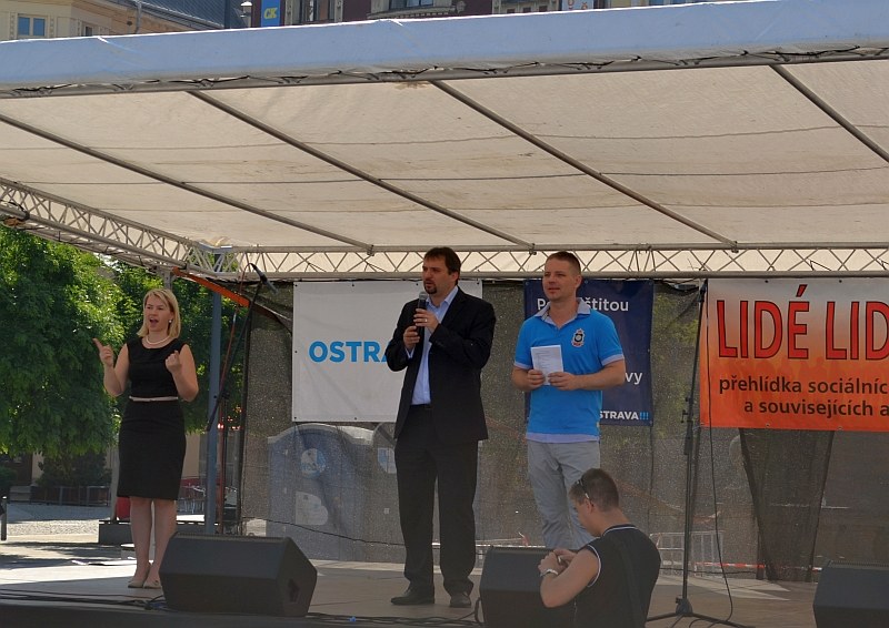 Akci zahájil náměstek primátora Martin Štěpánek