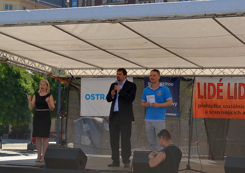 Akci zahájil náměstek primátora Martin Štěpánek