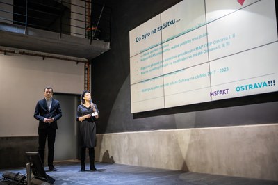 Prezentace projektu na konferenci Národní ceny kariérového poradenství. Foto: MMO