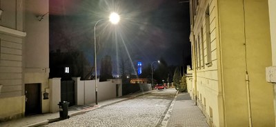 Zrekonstruované veřejné osvětlení v lokalitě ulice Michálkovická. Foto: MMO