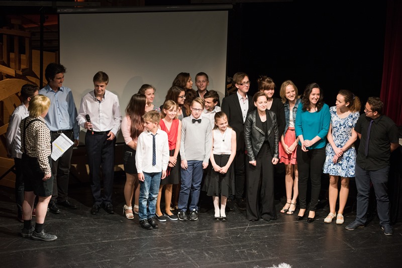 Einsteini z Wichterlova gymnázia, Ekotým a členové souboru Teatro ROJO.