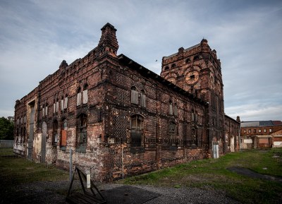 Historická objekt bývalých městských jatek, cenná historická památka z roku 1881, která se vrátí městu. Foto: L. Kaboň