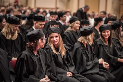 Promoce na Ostravské univerzitě. Foto: archov MMO