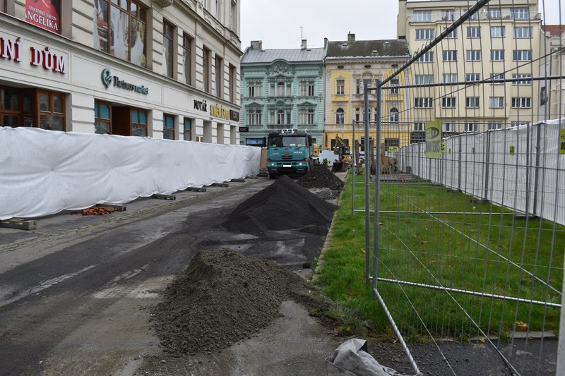 Město Ostrava zahajuje opravu proluky u Masarykova náměstí Město Ostrava zahajuje opravu proluky u Masarykova náměstí