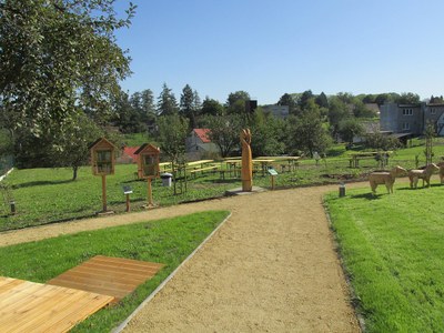 Jedním z realizovaných projektů loňského programu je Zpřístupnění farské zahrady v Ostravě-Heřmanicích veřejnosti. Foto: www.fajnova.cz