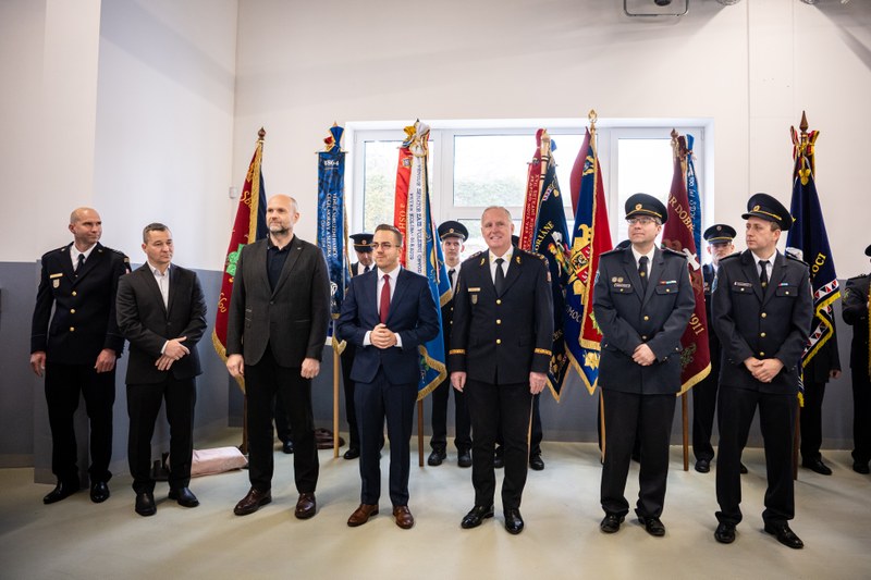 Heřmanice mají novou požární zbrojnici