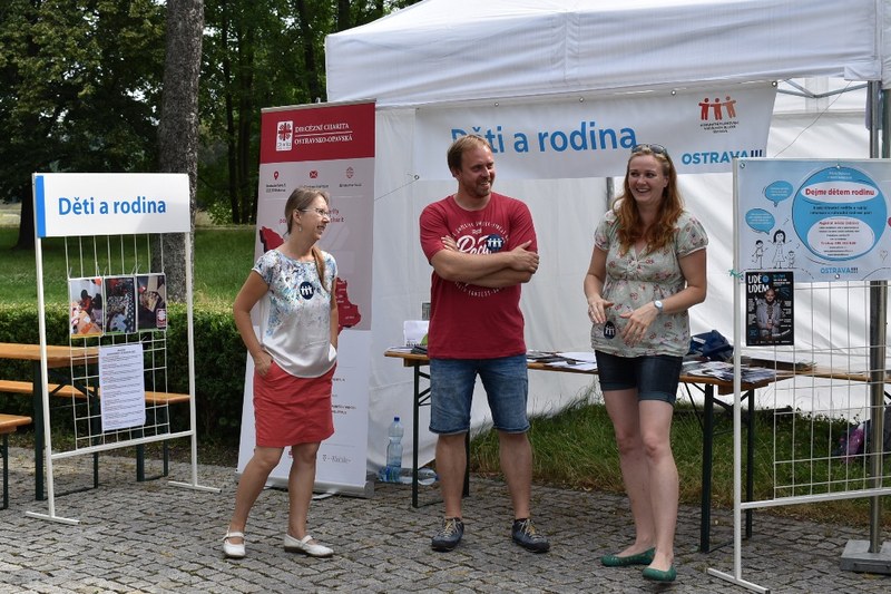 Jednotlivé organizace představily svou činnost. 