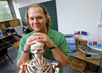 Jeden z podpořených stipendistů Martin Augustynek. Foto: J. Zerzoň