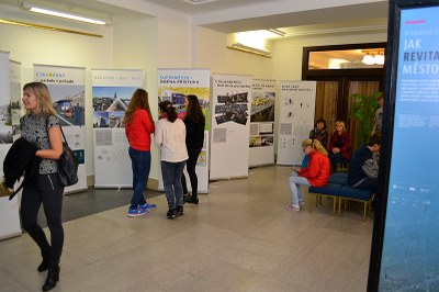 V radnici byla zahájena výstava Města s dobrou adresou. Snímky Petr Havránek