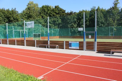 Bezpečné hřiště u ZŠ Chrustova ve Slezské Ostravě. Foto: MMO