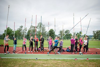 Tyčkařský sektorv Hošťálkovice. Foto: MMO