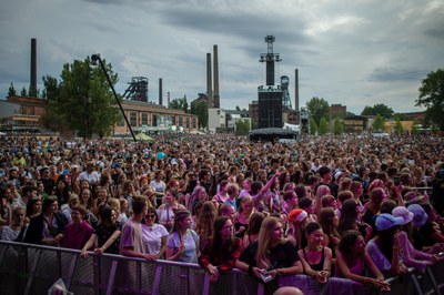 Město pravidelně podporuje také vyhlášený festival Colours of Ostrava. Foto: Lukáš Kaboň