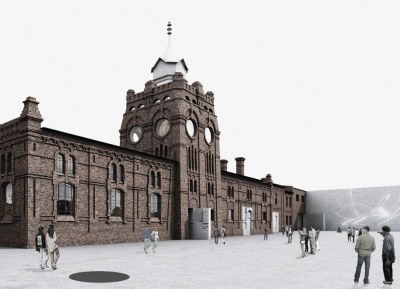 Návrh polského architekta Roberta Konieczneho na konverzi městských jatek. Repro: MMO