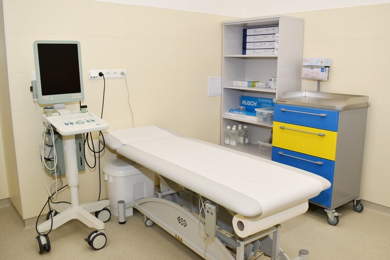 Zmodernizovaná urologická ambulance. 