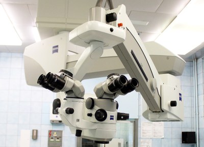 Nový oční mikroskop. Foto: MNO