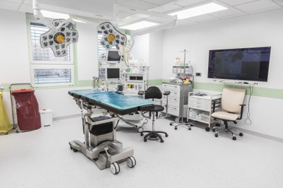 Pohled na zbrusu nový operační sál ORL. Foto: Jiří Zerzoň