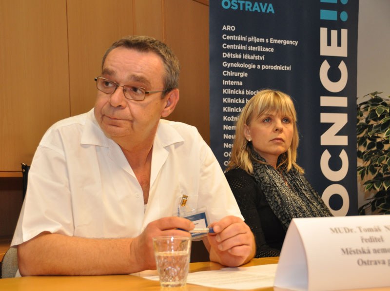 T. Nykel a S. Piperková představují nové technologie