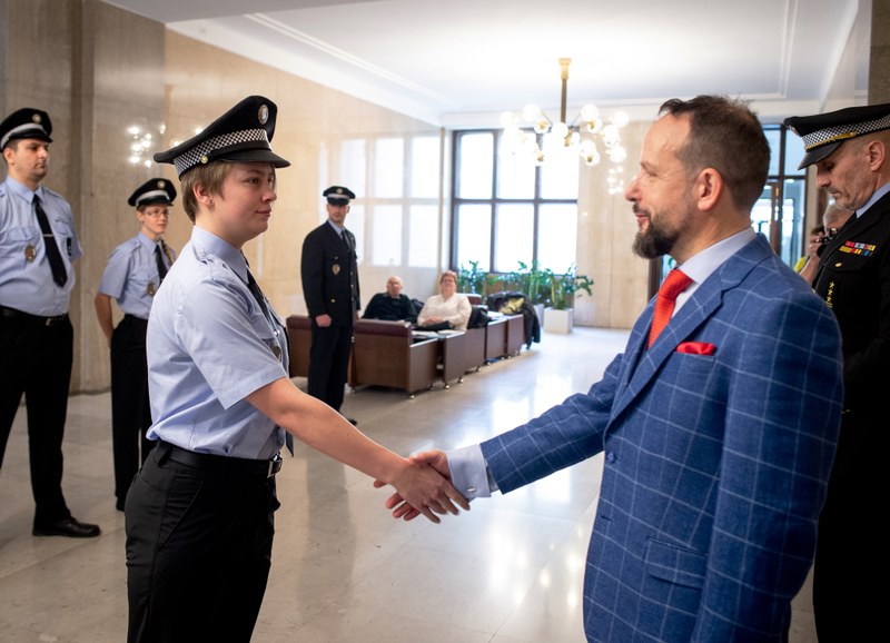 Městská policie posílila o deset nových strážníků Městská policie posílila o deset nových strážníků