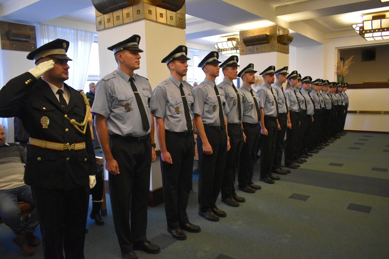 Městskou policii Ostrava posílili noví strážníci Městskou policii Ostrava posílili noví strážníci