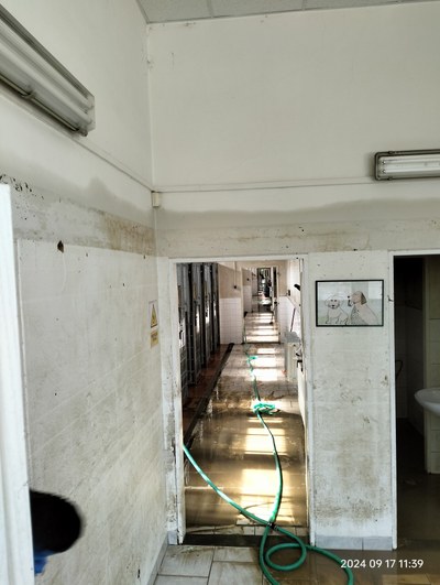 Povodňová vlna těžce dopadla také na třebovický psí útulek. Foto: MMO