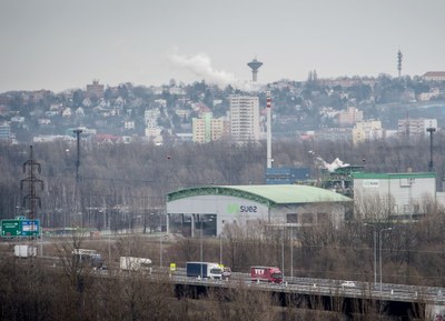 Stávající spalovna nebezpečných odpadů v Mariánských Horách. Foto: Lukáš Kaboň