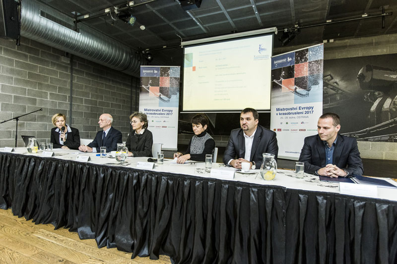 Tisková konference v Dolní oblasti Vítkovice.