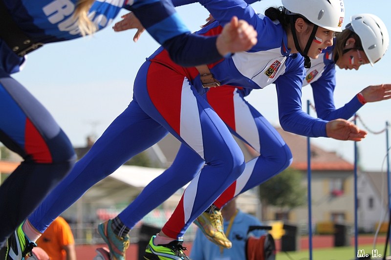 Hasičky na běžecké trati