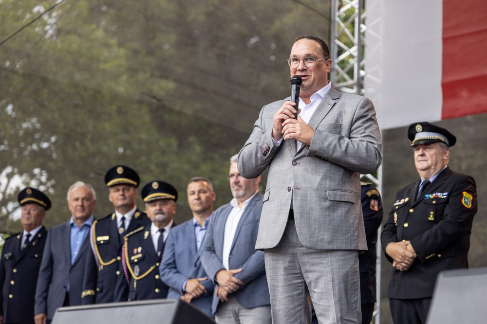 Slavnostního zahájení se zúčastnil ostravský primátor Jan Dohnal