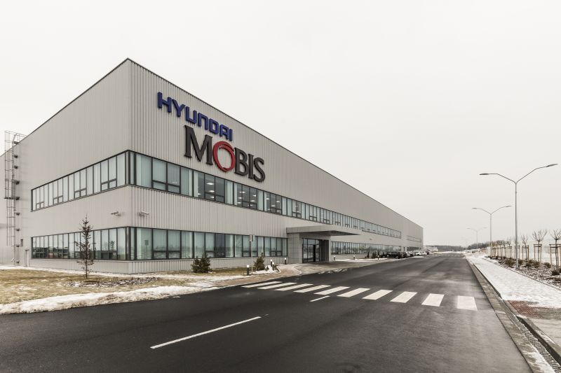 Výrobní hala Mobis Automotive System Czech v mošnovské zóně. Foto: Jiří Zerzoň