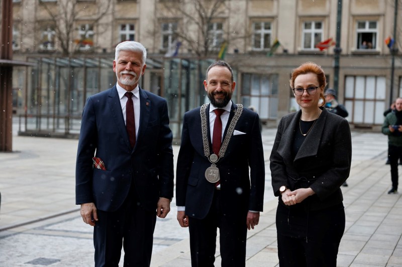 Moravskoslezská metropole hostí hlavu státu Moravskoslezská metropole hostí hlavu státu