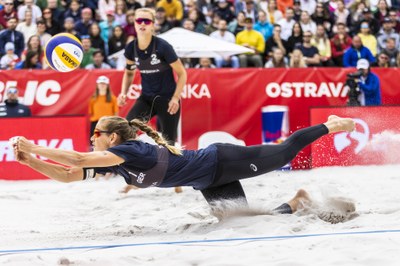 Sportovní zápolení na J&T Banka Ostrava Beach Pro 2022. Foto: Jiří Zerzoň