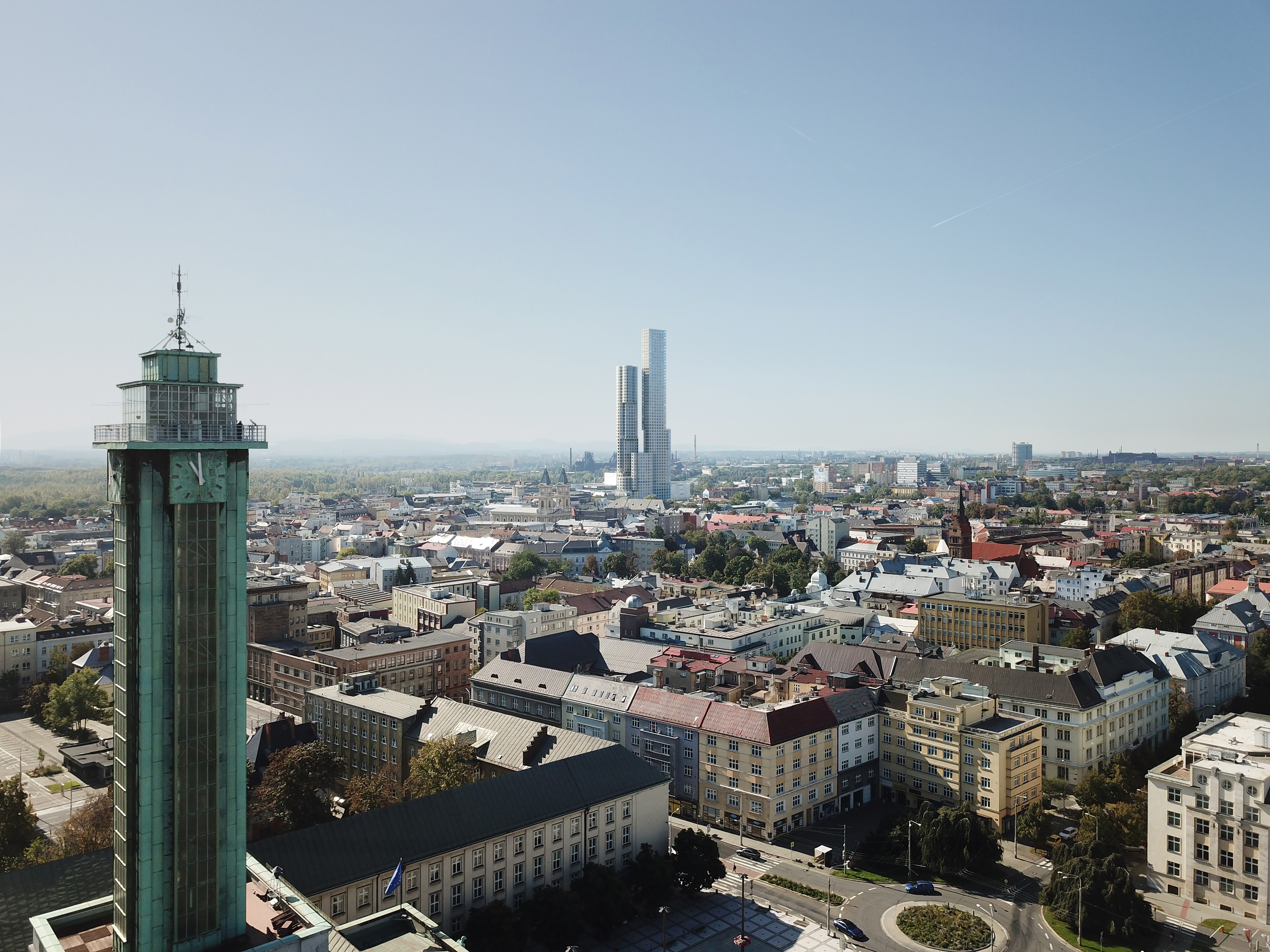 Jedna z dřívějších představ jak by mohl nový mrakodrap vypadat. Vizualizace: RT TORAX