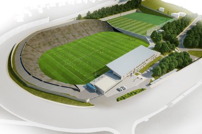 Vizualizace Bazalů po přestavbě.